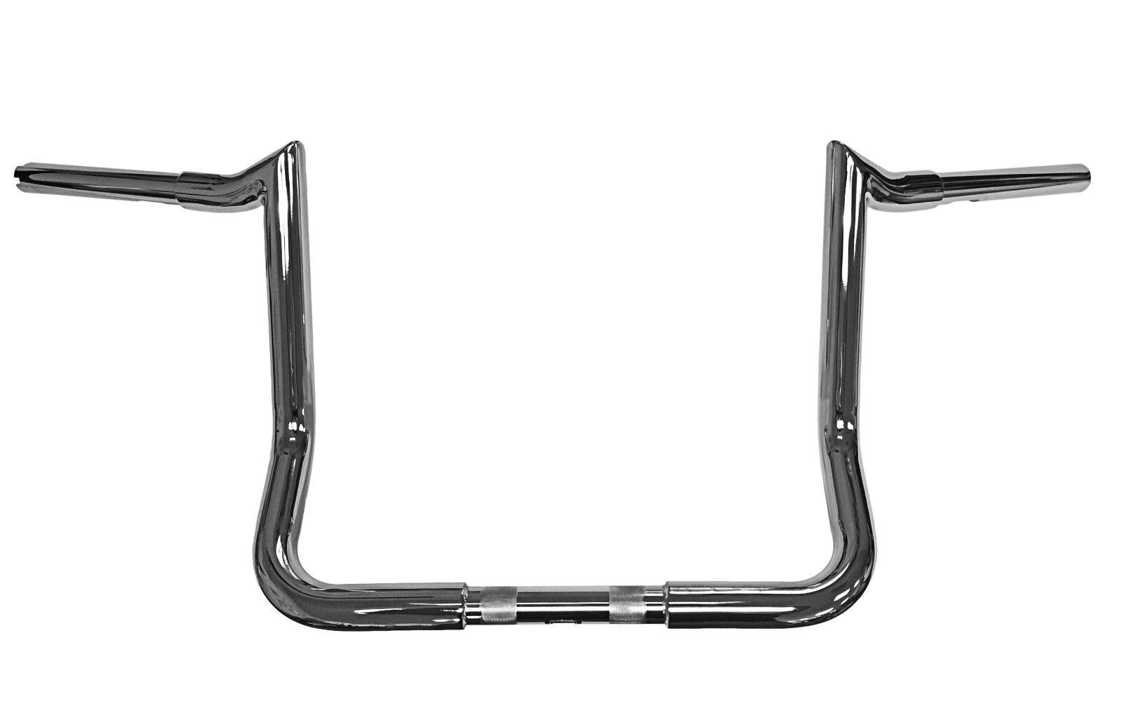 10" Chrome Meathook Ape Bars Handlebar Kit for Harley 20142020 USA